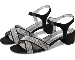 David Tate Босоножки Holiday на каблуке со стразами