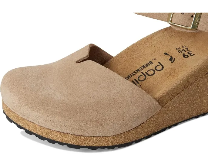 Босоножки Birkenstock Mary Wedge Sandal на танкетке из замши