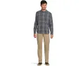 L.L.Bean Рубашка 1913 Field Flannel в клетку с карманами и слегка приталенным кроем