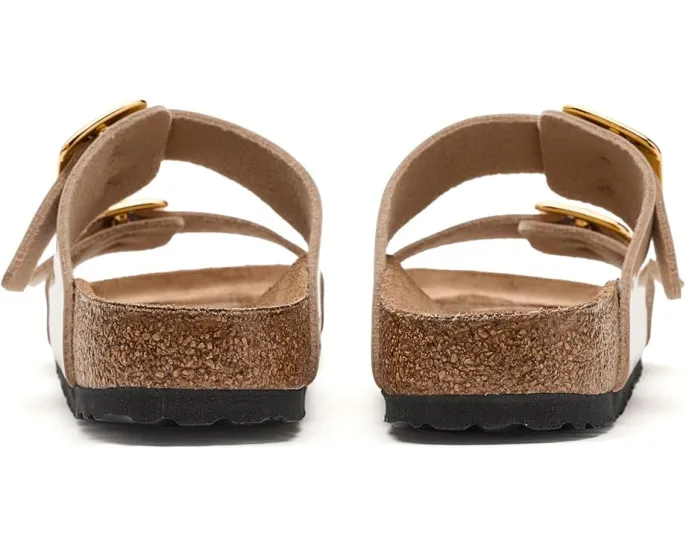 Сандалии Sydney Luxe Buckle от Birkenstock с патинированным верхом и крупными пряжками