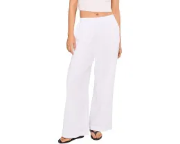 Брюки пляжные Seafolly Beach Edit из креповой ткани с карманами