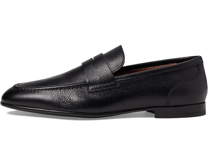 Лоферы Lastra с мыском и квадратным каблуком из итальянской кожи Bruno Magli