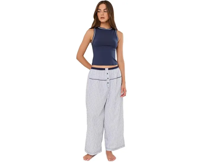 Штаны Free People Cross My Heart Lounge Pan свободного кроя