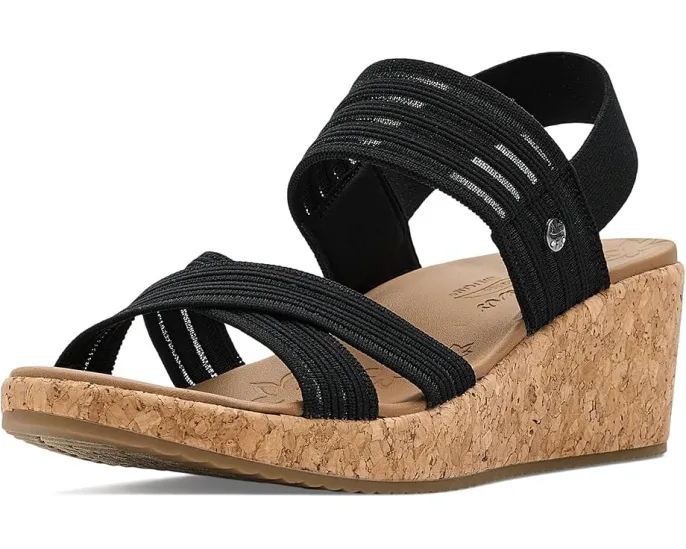Сандалии SKECHERS Arch Fit Beverlee 2.0 Bali Vibes с поддержкой свода стопы и искусственной кожей