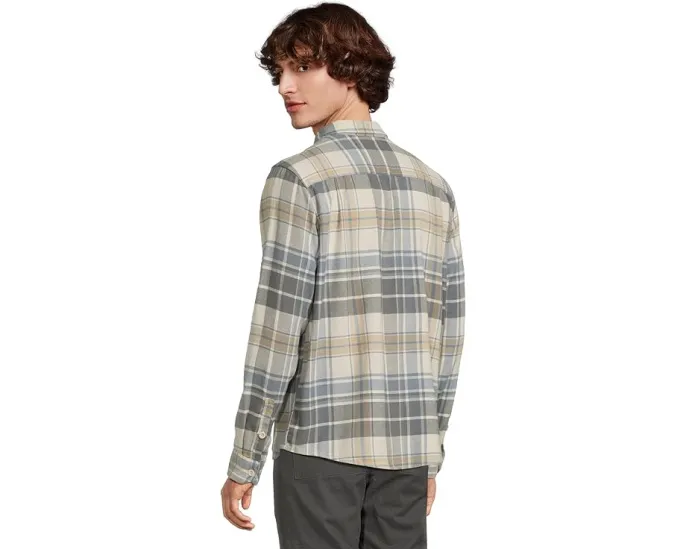 Hurley Portland Stretch Flannel с длинным рукавом и карманом на груди