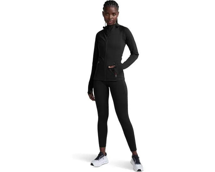 Куртка Beyond Yoga Allure Full Zip с карманами на молнии и отверстиями для больших пальцев