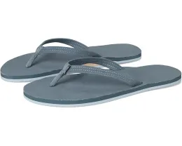 hari mari Пляжные шлепанцы Fields с ремешками из натуральной кожи и памятью формы