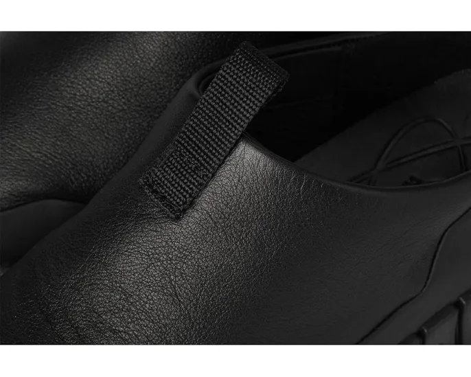 Кроссовки ECCO Gruuv Slip-On из мягкой кожи с эластичными шнурками