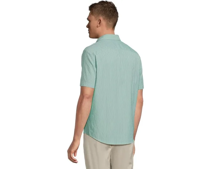 Рубашка UNTUCKit Performance Short Sleeve Forbes Seersucker с отводом влаги