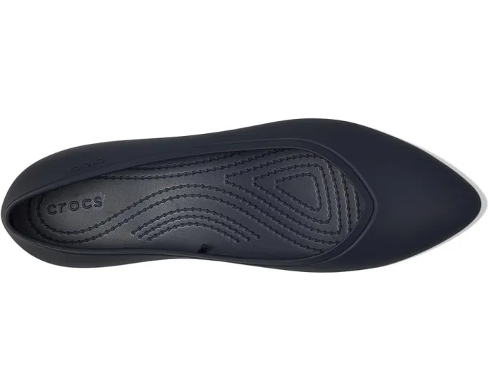 Crocs Туфли Brooklyn Pointed Flat с закругленным квадратным носком