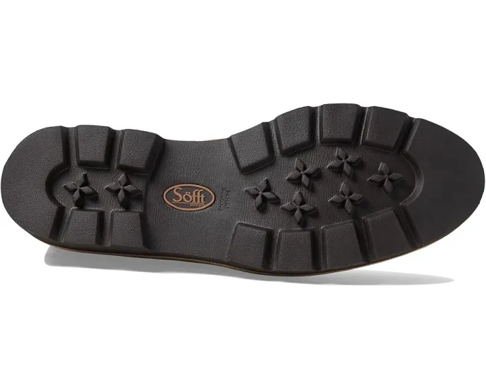 Ботинки Sofft Pecola из водонепроницаемой кожи и замши на платформе