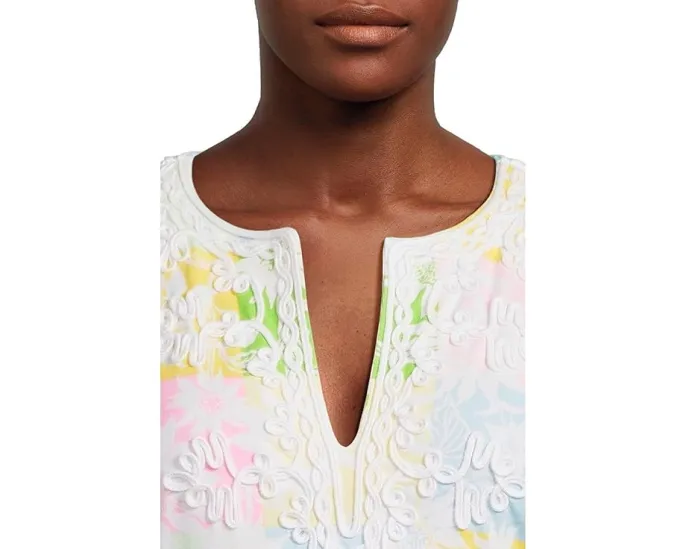 Lilly Pulitzer Макси платье Raina с разрезом сзади