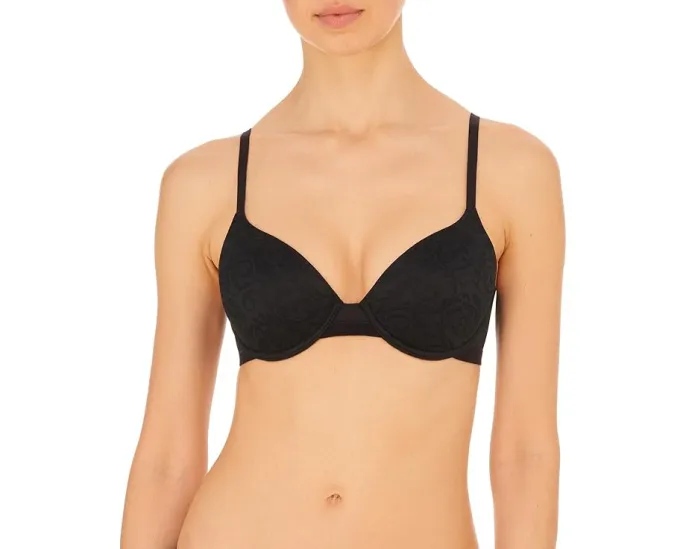 Бюстгальтер Natori Sheer Illusion с кружевом и контурными косточками