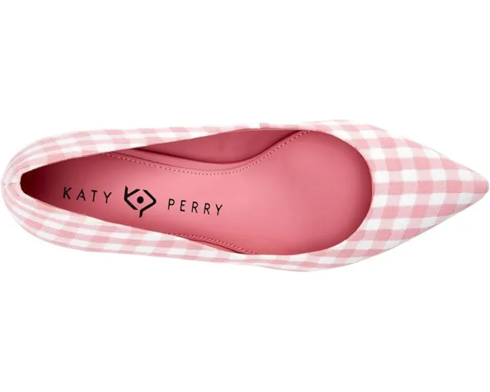 Туфли лодочки Katy Perry The Golden Pump с принтом в клетку и котячьим каблуком