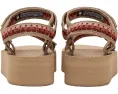 Сандалии Teva Flatform Universal Prism с ремешками в стиле вязания крючком