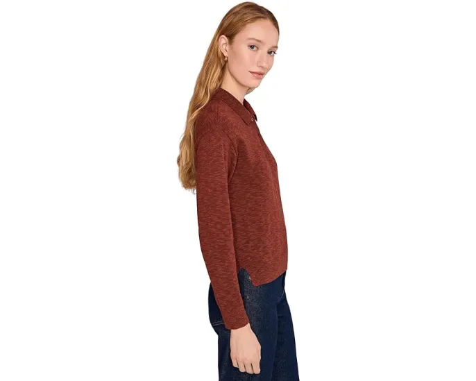 Свитер с длинным рукавом и воротником-поло Mod-o-doc