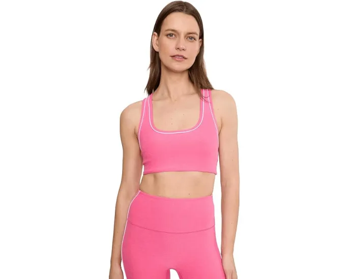 Топ-бра Spacedye Ready Bra от Beyond Yoga Luscious Pink Heather