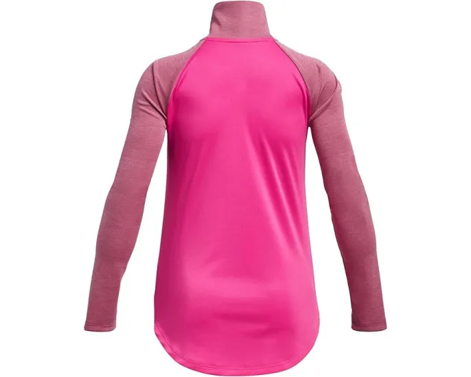 Under Armour Tech Graphic 1/2 Zip для детей с длинными рукавами и принтом