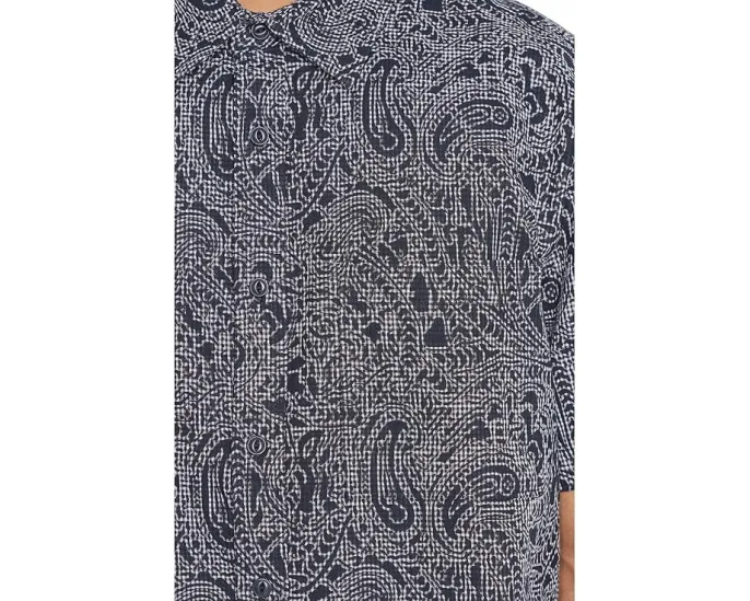 Liverpool Los Angeles рубашка с коротким рукавом и принтом пейсли на пуговицах