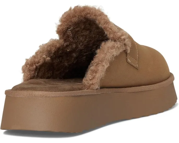 Мюли Sugary на платформе из веганской замши с пряжкой от MIA