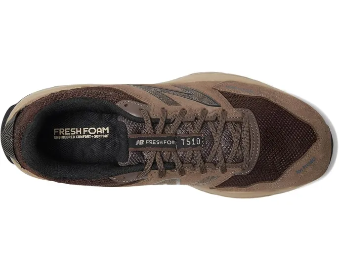 Кроссовки New Balance Fresh Foam T510v6 H2O Resist с защитой носка и агрессивным протектором