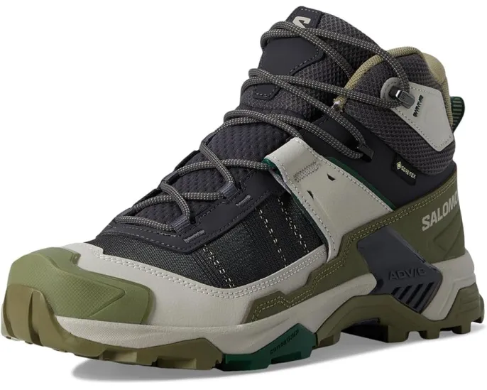 Трекинговые ботинки Salomon X Ultra 5 Mid GTX с технологией Advanced Chassis