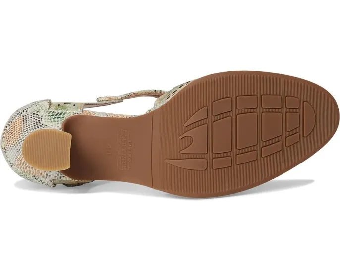 Туфли Luxe с лазерной перфорацией и каблуком в кожаной оплетке L'Artiste by Spring Step