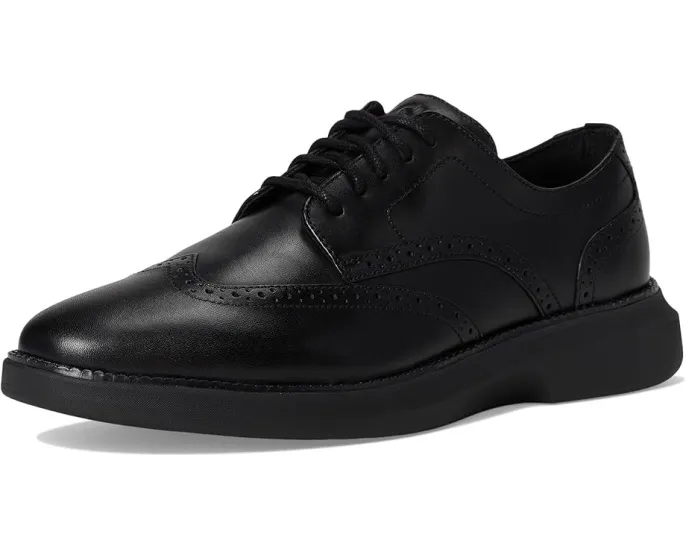 Оксфорды Cole Haan Grand Shadowlite Wingtip с кожаной подкладкой и умной подошвой