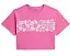 Floral-Print Logo Cotton Boxy Tee (Big Kid)