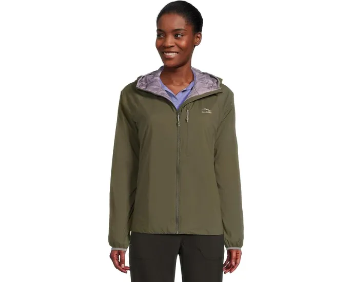 L.L.Bean Толстовка с капюшоном Primaloft Packaway Air для путешествий