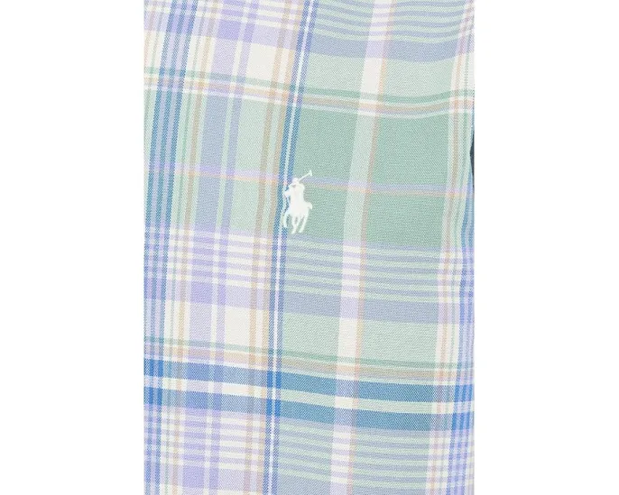 Классическая оксфордская рубашка в клетку Polo Ralph Lauren