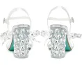 Босоножки на каблуке Pratt от Blue by Betsey Johnson с бантом и стразами