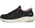 Кроссовки SKECHERS Contour Foam Cozy Fit Hands Free Slip-Ins с леопардовым принтом