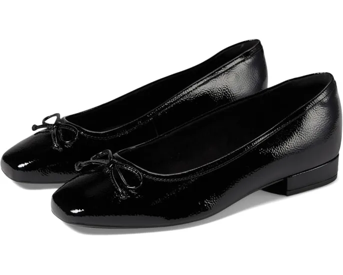 Балетки Rockport Sadie с квадратным носком и бантом на низком каблуке