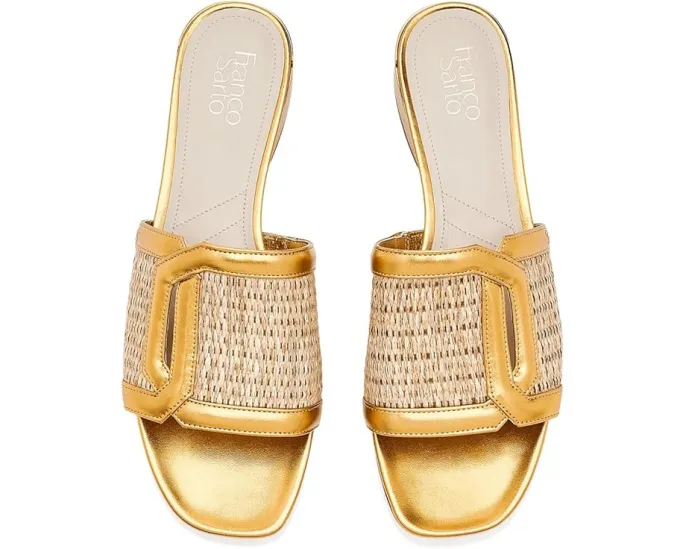 Сандалии Franco Sarto Margot с квадратным каблуком и ажурными ремешками