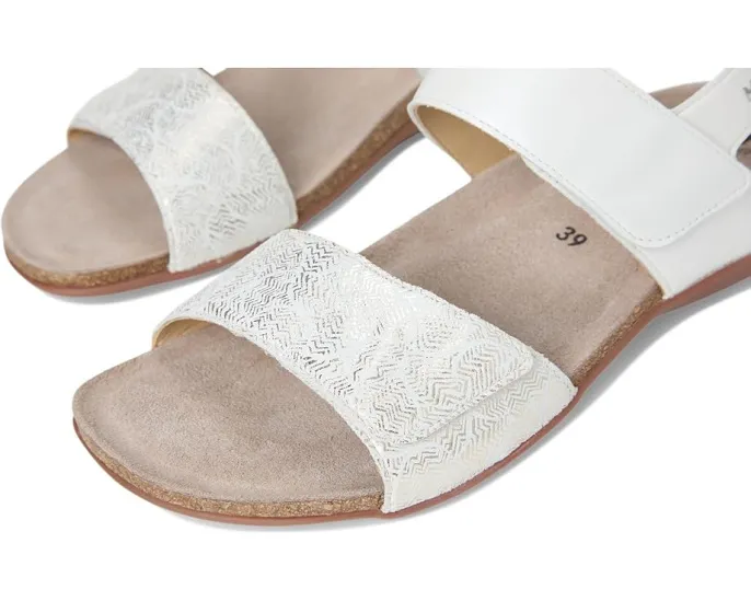 Сандалии Mephisto Agave из нубука с анатомической стелькой Air Relax и каблуком 1 дюйм (2.54 см)