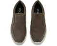 ECCO туфли-слипоны City Stride Slip On темного глиняного цвета