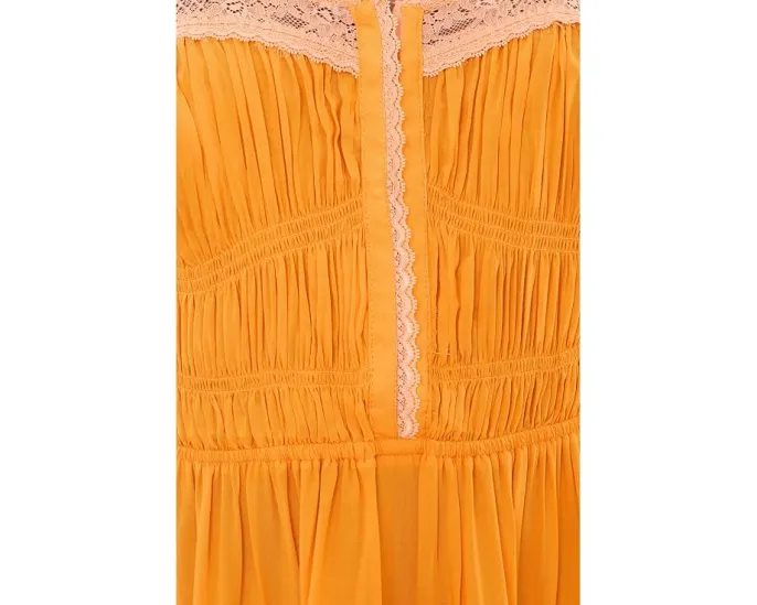 Мини-платье So In Love Mini Slip из легкой ткани с кружевом Free People