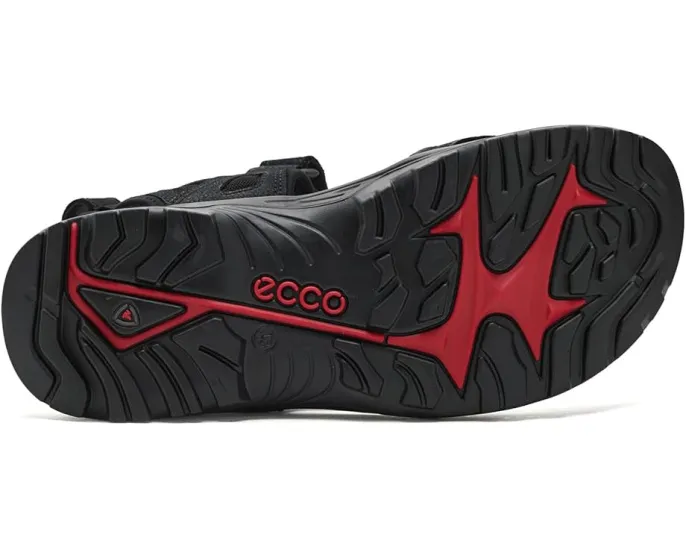 Сандалии ECCO Sport Yucatan из нубука с технологией RECEPTOR и регулируемыми ремешками