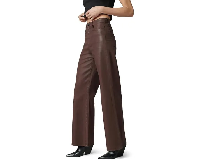 Джинсы Joe's Jeans Petite The Mia Wide Leg Coated с широкой штаниной