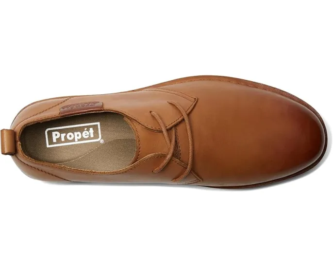 Туфли Propet Finn из кожи со шнуровкой и кожаной подкладкой