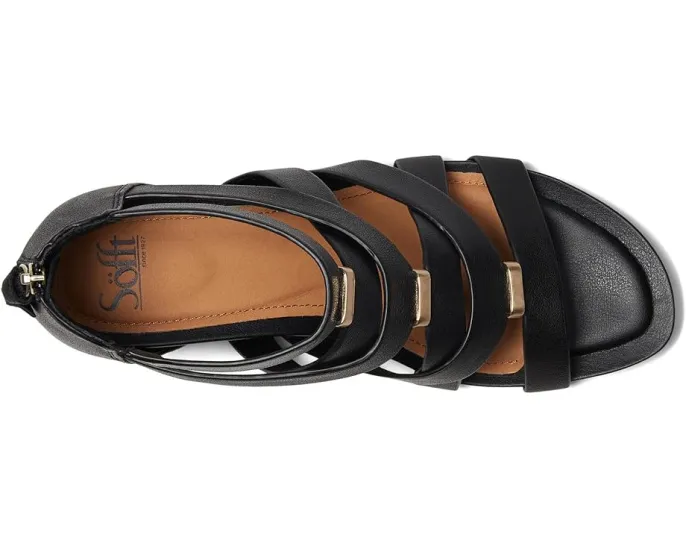 Босоножки Sofft Vivi на платформе-гладиаторе с металлическими акцентами