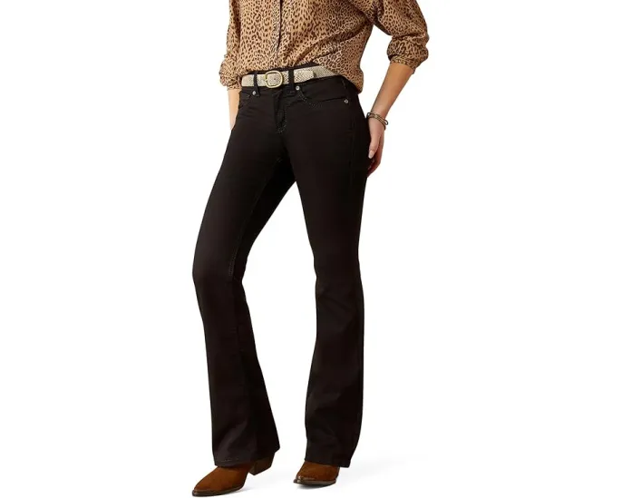 Женские джинсы Ariat PR Ella Boot Cut с прямым кроем и темным денимом