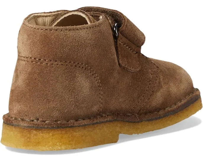 Ботики Naturino Choco из замши для детей с застежкой на липучке