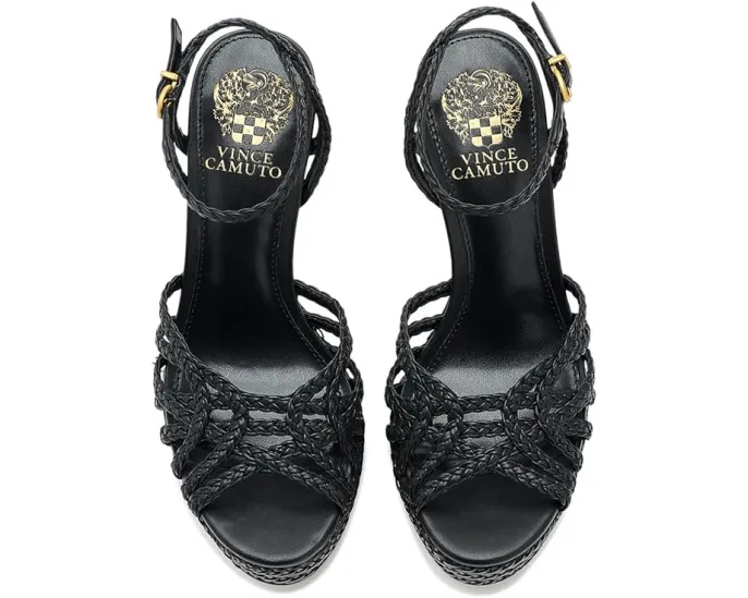 Босоножки на платформе Samlee с переплетенными бретелями и квадратным каблуком Vince Camuto