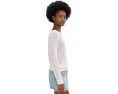 Свитер Tommy Bahama из льна в полоску с лодочкой и длинными рукавами