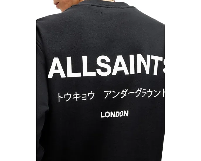 Свитшот Underground Crew бренда AllSaints
