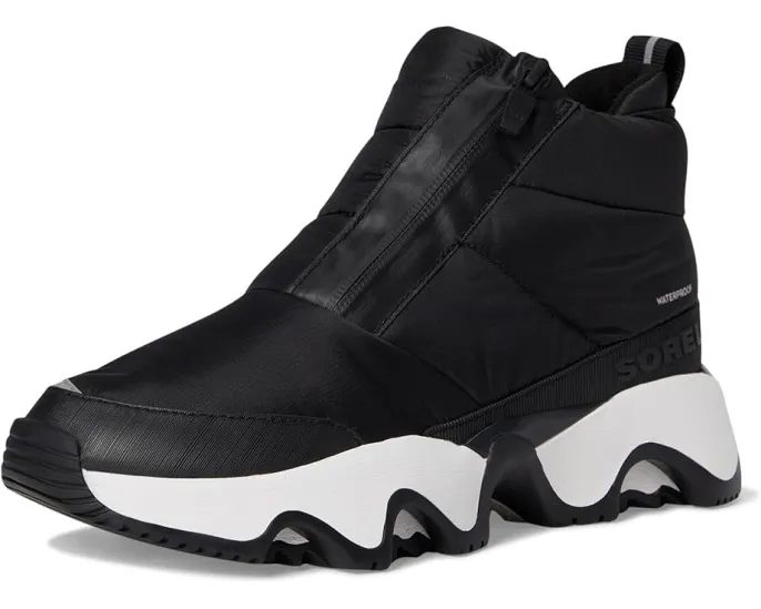 Водонепроницаемые ботинки SOREL Kinetic Impact Puffy Zip на молнии с мехом