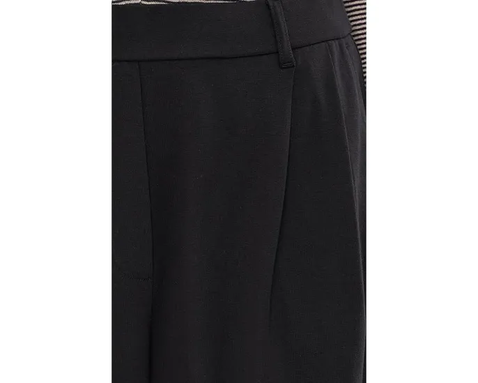 Брюки Eileen Fisher из стрейч-джерси с пима-хлопком и высокой посадкой