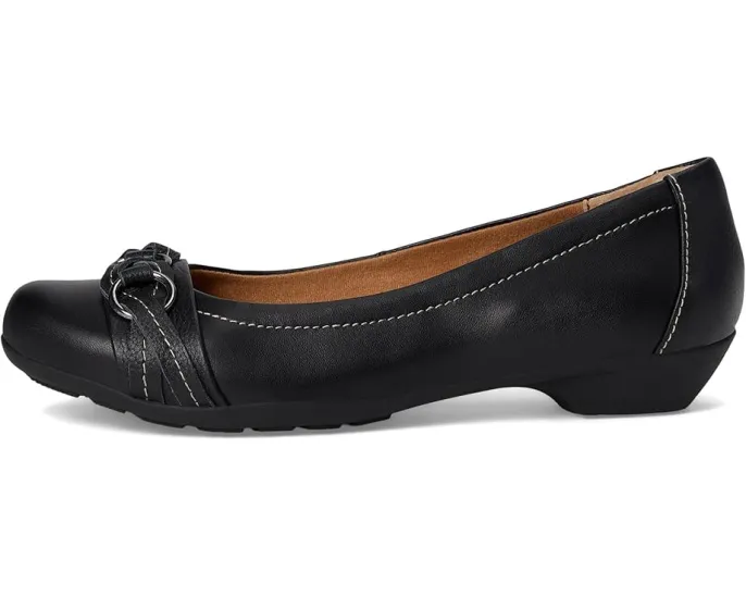 Comfortiva Балетки Posie Soft Spots из кожи с цепочкой и технологией Pillow Top